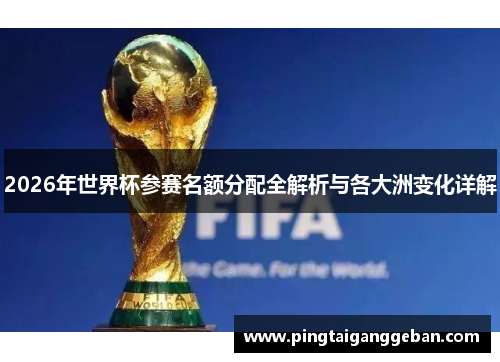 2026年世界杯参赛名额分配全解析与各大洲变化详解
